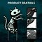 Halloween Outdoor Decorations – 7-Pack Glow-in-the-Dark Pumpkin, Skeleton, and Black Cat Yard Signs with Stakes, Waterproof Halloween Silhouette Lawn Decor for Home, Kids, and Parties